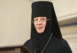 Святейший Патриарх Кирилл поздравил настоятельницу Богородице-Рождественского монастыря игумению Викторину (Перминову) с 30-летием настоятельского служения 