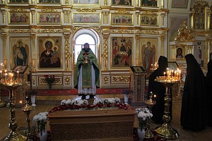 В Зосимовой пустыни состоялся день памяти основателя обители