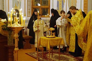 В Аносином монастыре состоялся престольный храмовый праздник