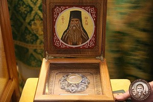 Ковчег с мощами и посох прп. Паисия (Величковского) из Киево-Печерской лавры возвратились в Ново-Нямецкий монастырь