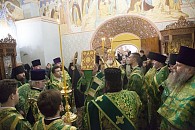 В день памяти преподобного Аврамия Ростовского митрополит Ярославский Вадим совершил Литургию в Авраамиевом монастыре Ростова Великого