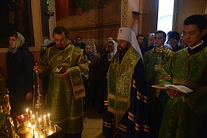 Митрополит Иларион совершил в Троице-Сергиевой лавре панихиду по заслуженному артисту РФ Дмитрию Когану