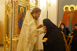 Храмовый праздник в Борисоглебском Аносином монастыре