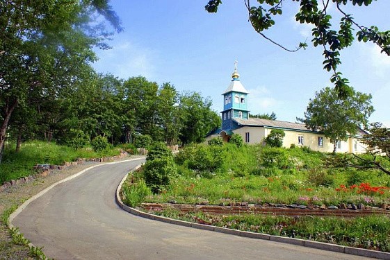 Свято-Покровский мужской монастырь города Корсакова