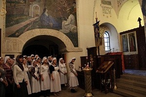 Марфо-Мариинскую обитель посетили  студентки Свято-Димитриевского училища сестер милосердия