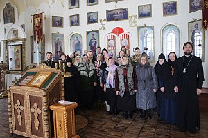 Паломники из г. Первомайска посетили Ольгинский монастырь г. Инсар Мордовской митрополии