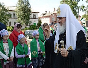 Слово Святейшего Патриарха Кирилла после Литургии в день 25-летия канонизации святого праведного Иоанна Кронштадтского