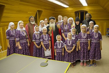 Визит Предстоятеля Маланкарской Церкви Святейшего Католикоса Василия Мар Фомы Павла II, сентябрь 2019 года