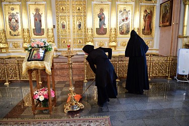 Уборка в храме