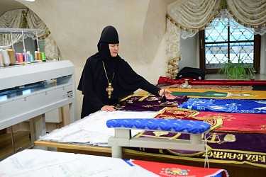 В швейном цехе