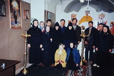 Первая служба, Крестный ход, 14 октября 1995 года