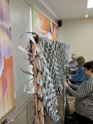 Маскировочные сети изготавливают и в Скопинской епархии