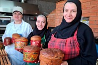 В Богородицком Житенном монастыре Тверской епархии прошел мастер-класс по выпеканию куличей